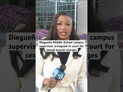 San Diego prosecutors say a campus supervisor had sex with one 12-YO and gave weed to another.