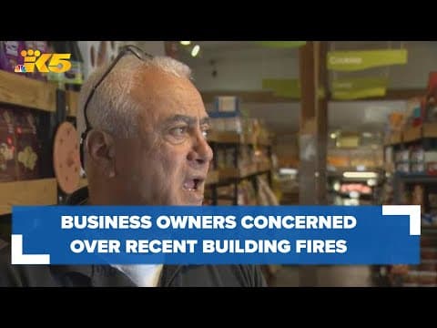 Lake City Way business owner concerned after another vacant building catches fire