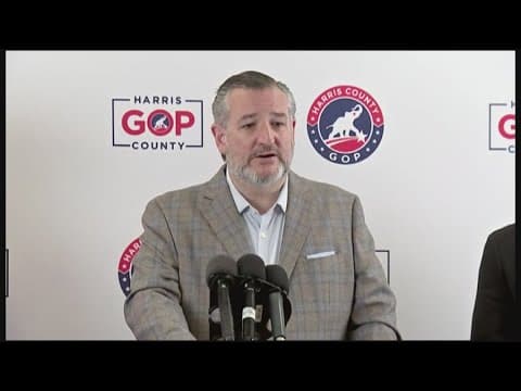 Sen. Ted Cruz criticizes Kamala Harris on immigration