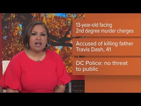 Boy, 13, accused of murdering father in DC