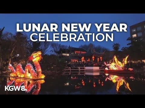 Celebrating Lunar New Year at Portland's Lan Su Chinese Garden