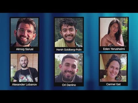 Mass protests in Israel after bodies of 6 hostages held by Hamas found by Israeli military