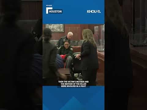 Watch as mother goes after teen daughter's killer in court, brawl erupts