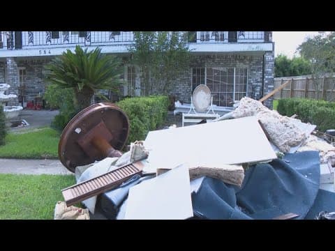 Hurricane Francine recovery in St. John