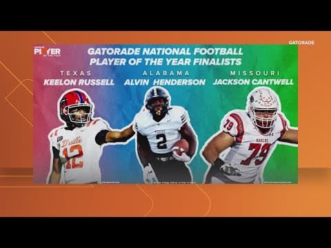 Gatorade announces finalists for National Football Player of the Year