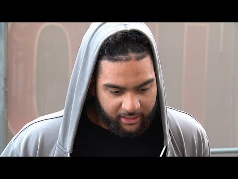 J.T. Tuimoloau speaks after Ohio State's 13-10 loss to Michigan