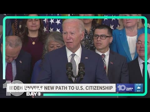 Biden announces new citizenship requirements