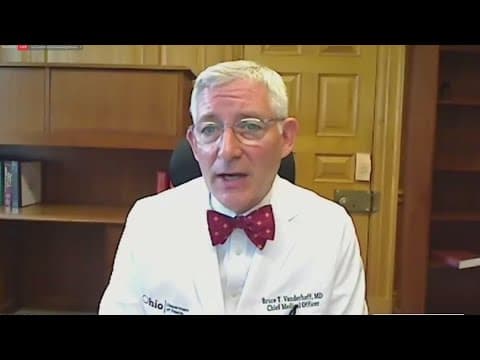 Ohio health officials speak as COVID-19 public health emergency ends