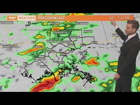 Cool weekend with rain around