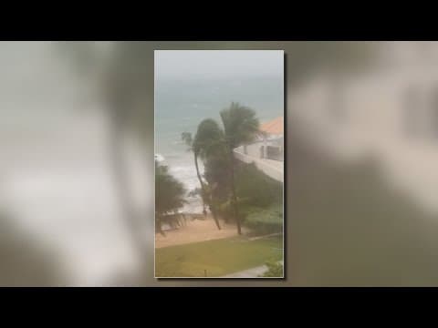 Hoosier in Hurricane Beryl's path