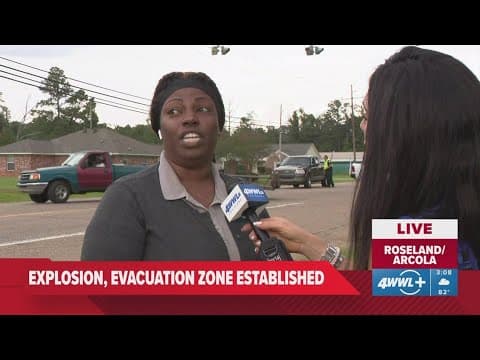 Residents Recall Blast as Roseland Explosion Triggers Evacuation in Louisiana