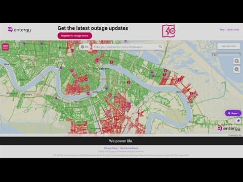 Over 100k without power | Power Outages across New Orleans, Jefferson Parish, and more