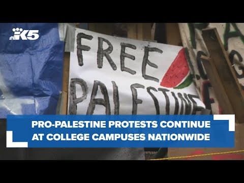 College campus protests continue across the country