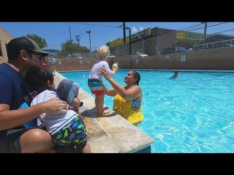 Barrio Station community pool back open after 4-year hiatus