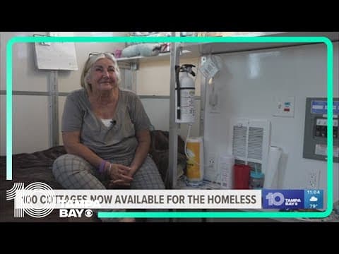 100 cottages now available for unhoused community in Tampa