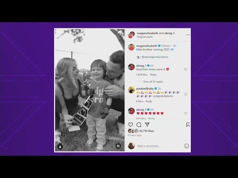 Alex, Reagan and Knox Bregman announce big baby news!